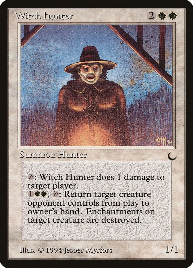 Image for Witch Hunter (DRK) - Magic: The Gathering