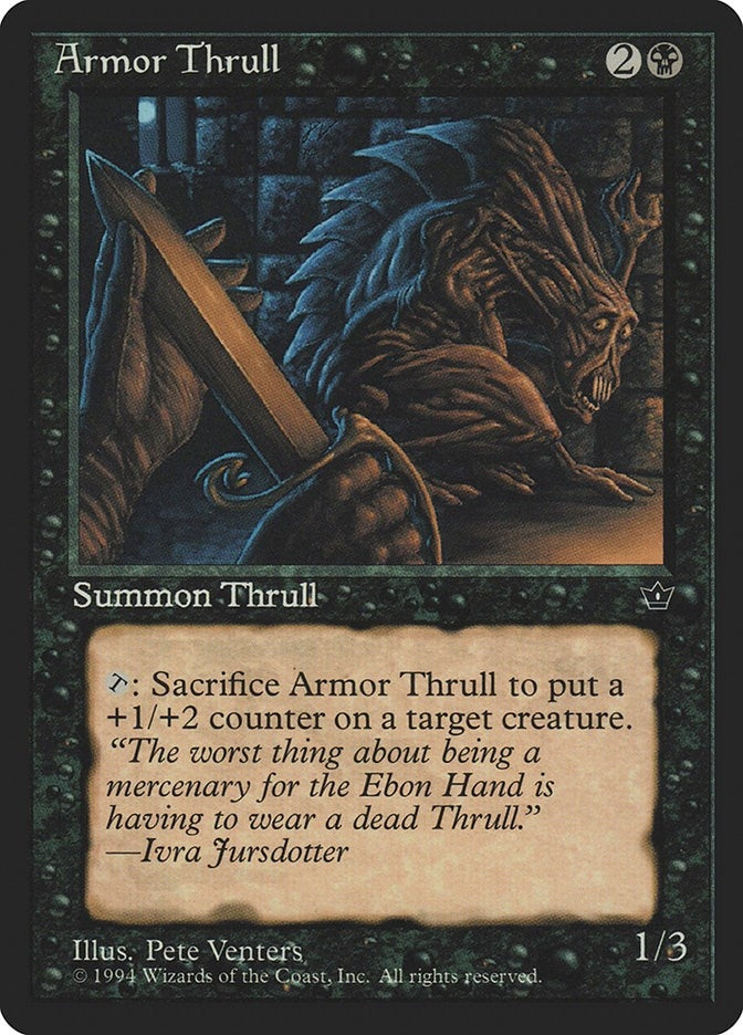 Image for Armor Thrull (Venters) (FEM) - Magic: The Gathering