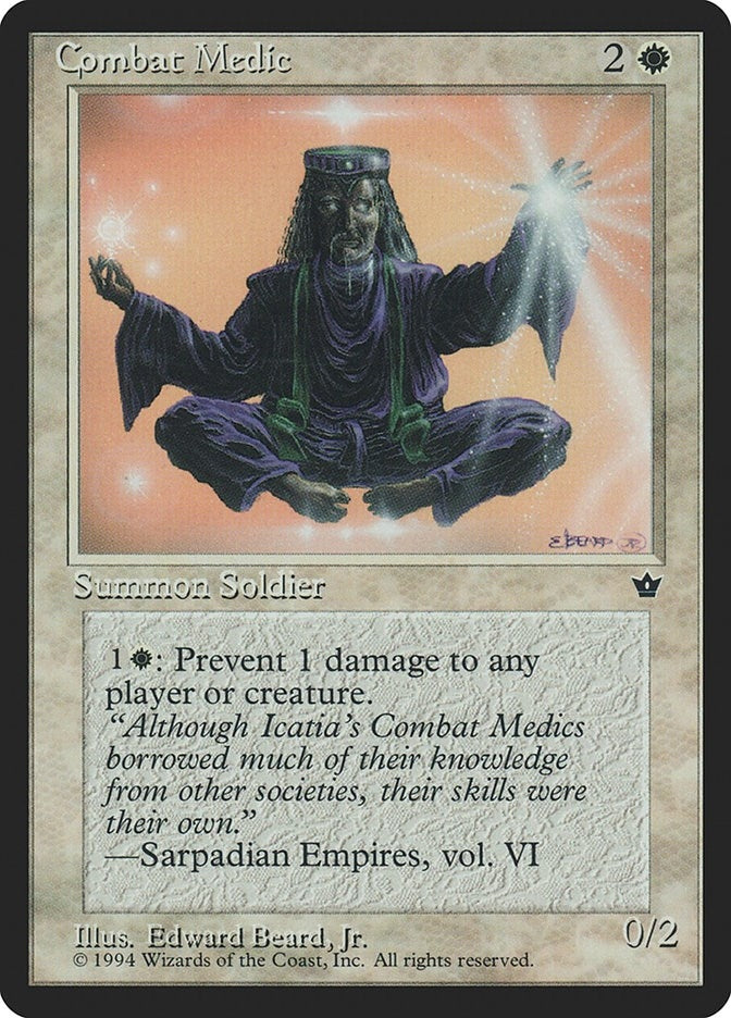Image for Combat Medic (Beard, Jr.) (FEM) - Magic: The Gathering