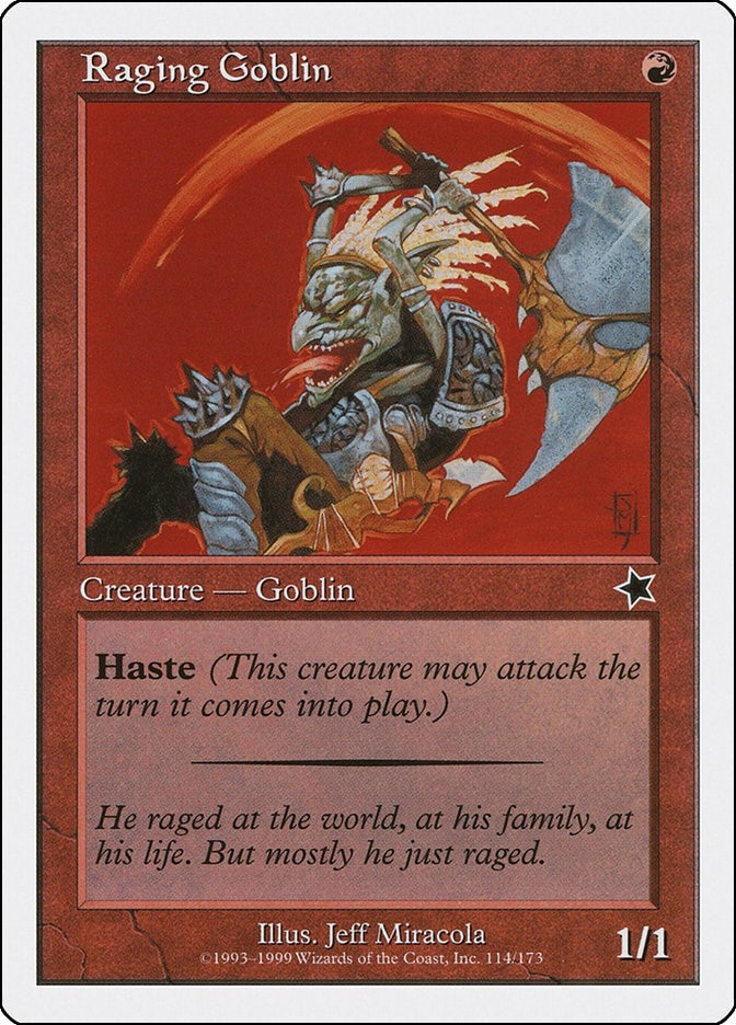 Image for Raging Goblin (114) (S99) - Magic: The Gathering