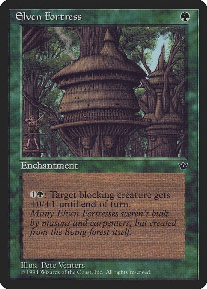 Image for Elven Fortress (Venters) (FEM) - Magic: The Gathering