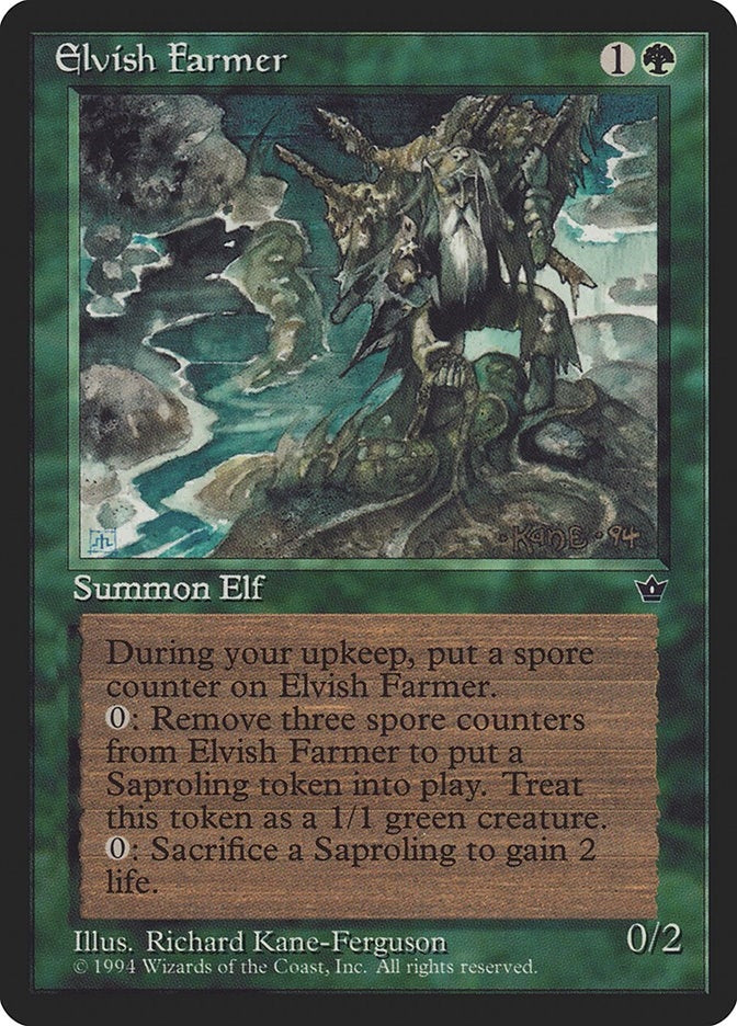 Image for Elvish Farmer (FEM) - Magic: The Gathering