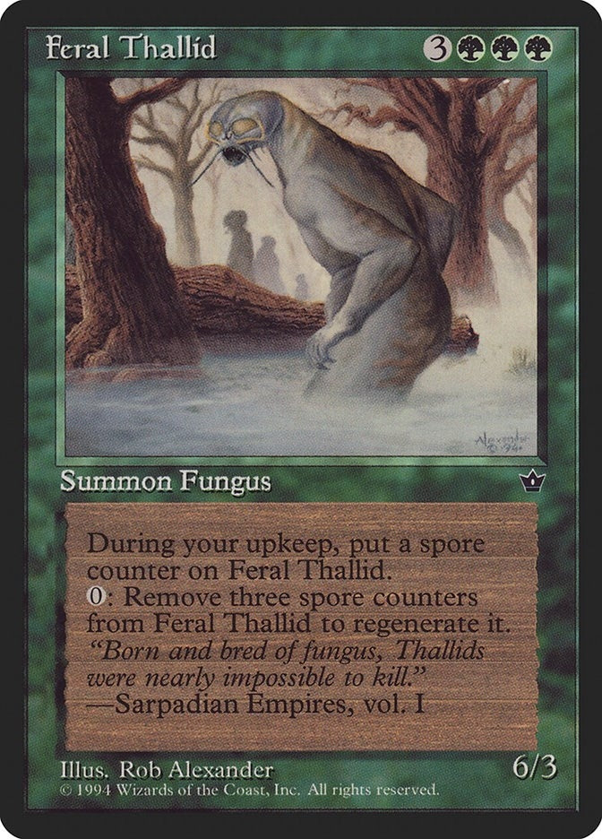 Image for Feral Thallid (FEM) - Magic: The Gathering