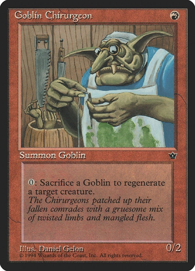 Image for Goblin Chirurgeon (Gelon) (FEM) - Magic: The Gathering