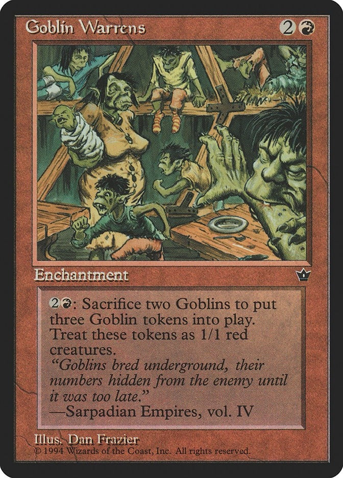 Image for Goblin Warrens (FEM) - Magic: The Gathering