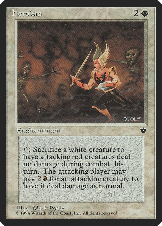 Image for Heroism (FEM) - Magic: The Gathering