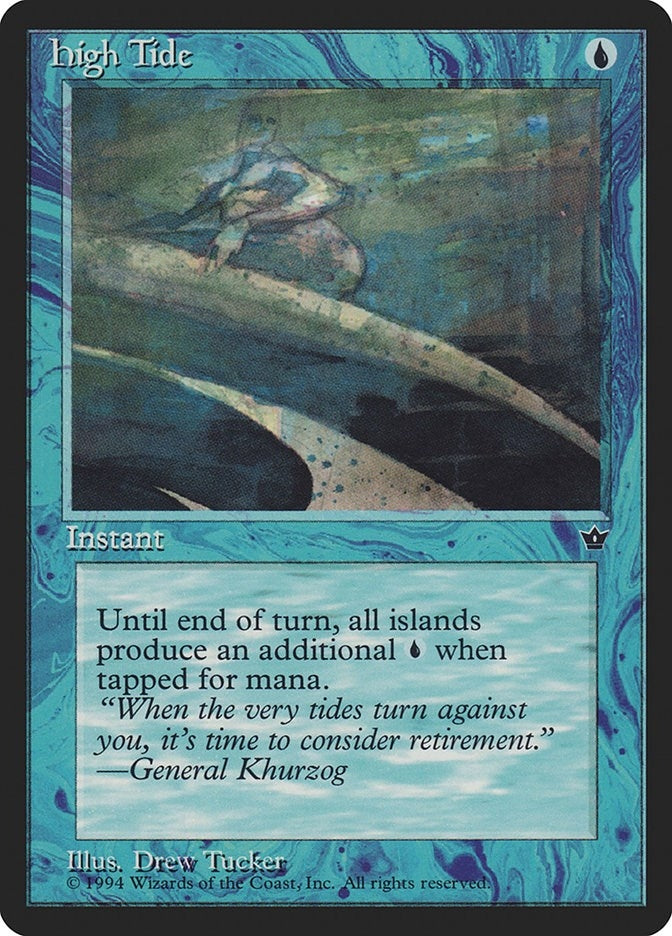Image for High Tide (Tucker) (FEM) - Magic: The Gathering