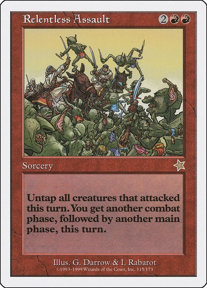 Image for Relentless Assault (115) (S99) - Magic: The Gathering