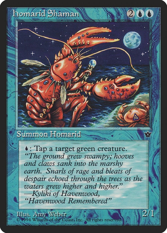 Image for Homarid Shaman (FEM) - Magic: The Gathering