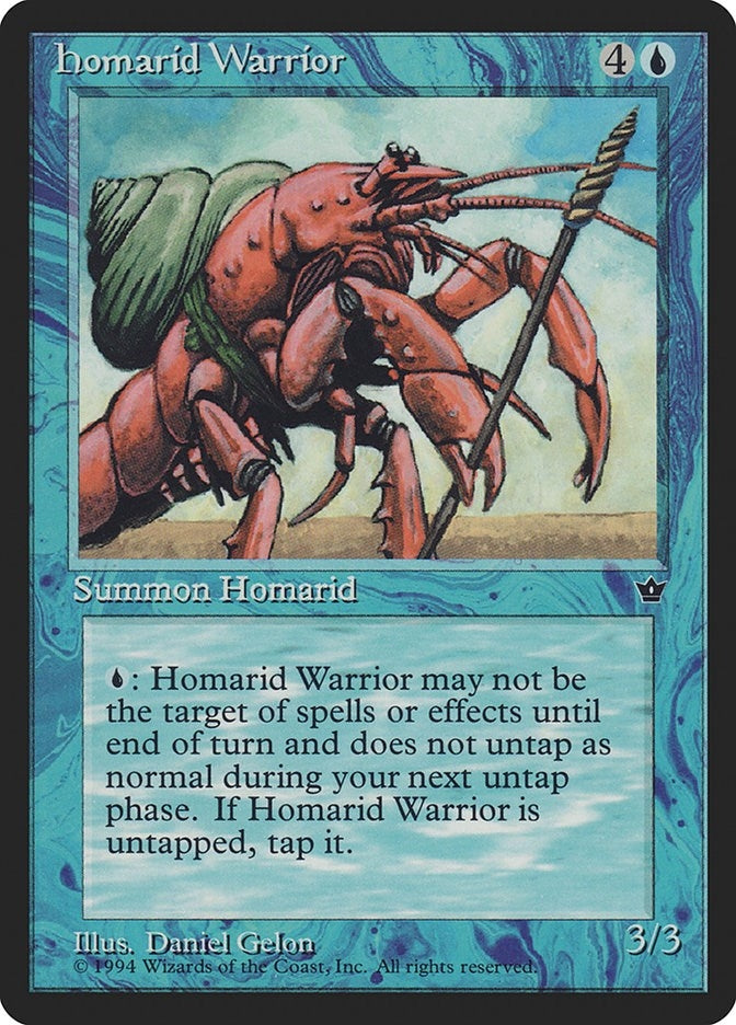 Image for Homarid Warrior (Gelon) (FEM) - Magic: The Gathering