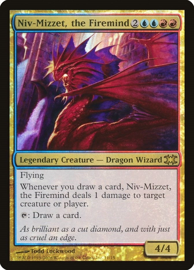 Image for Niv-Mizzet, the Firemind (11) (DRB) - Magic: The Gathering