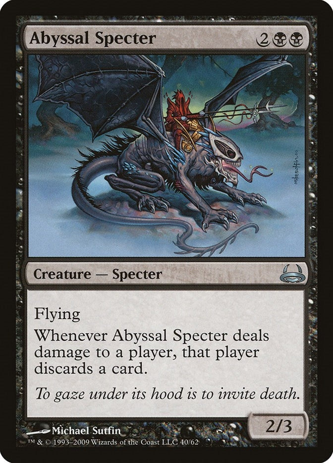 Image for Abyssal Specter (40) (DDC) - Magic: The Gathering