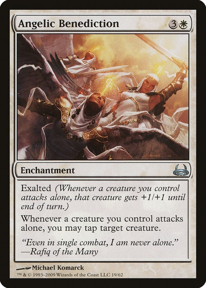 Image for Angelic Benediction (19) (DDC) - Magic: The Gathering