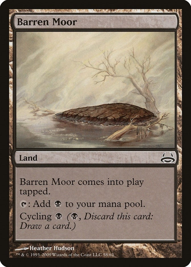 Image for Barren Moor (58) (DDC) - Magic: The Gathering