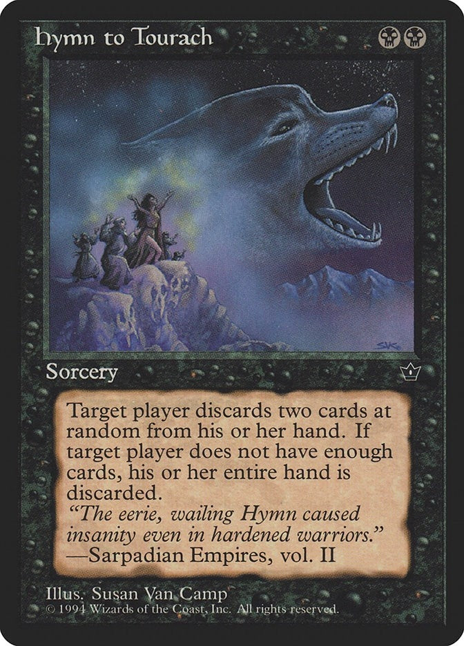 Image for Hymn to Tourach (Van Camp) (FEM) - Magic: The Gathering