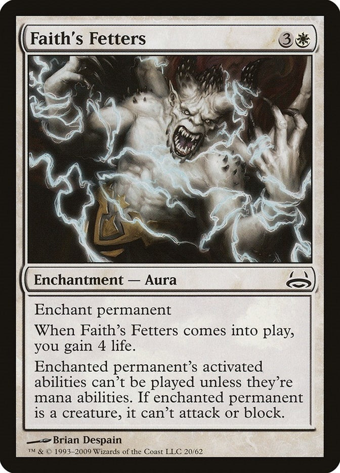 Image for Faith's Fetters (20) (DDC) - Magic: The Gathering