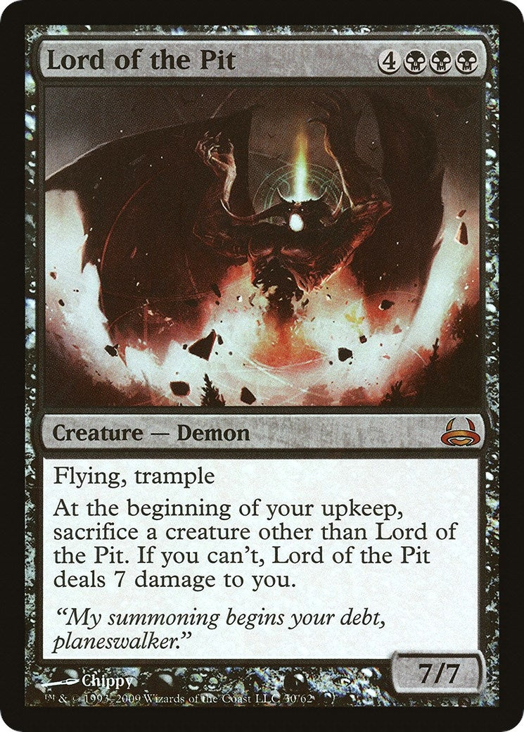 Image for Lord of the Pit (30) (DDC) - Magic: The Gathering
