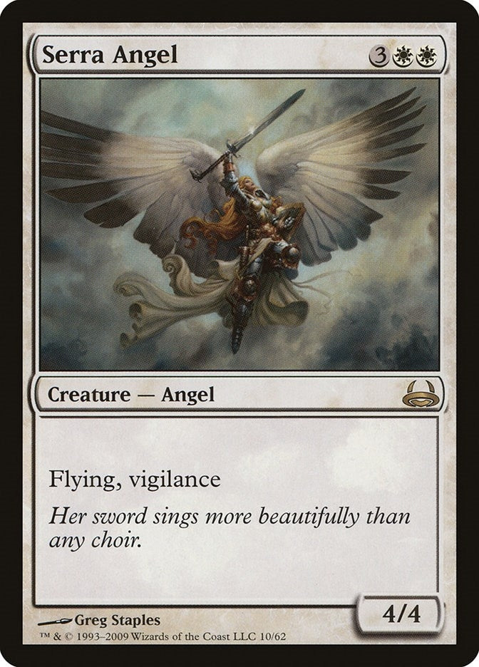 Image for Serra Angel (10) (DDC) - Magic: The Gathering