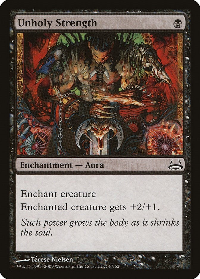 Image for Unholy Strength (47) (DDC) - Magic: The Gathering