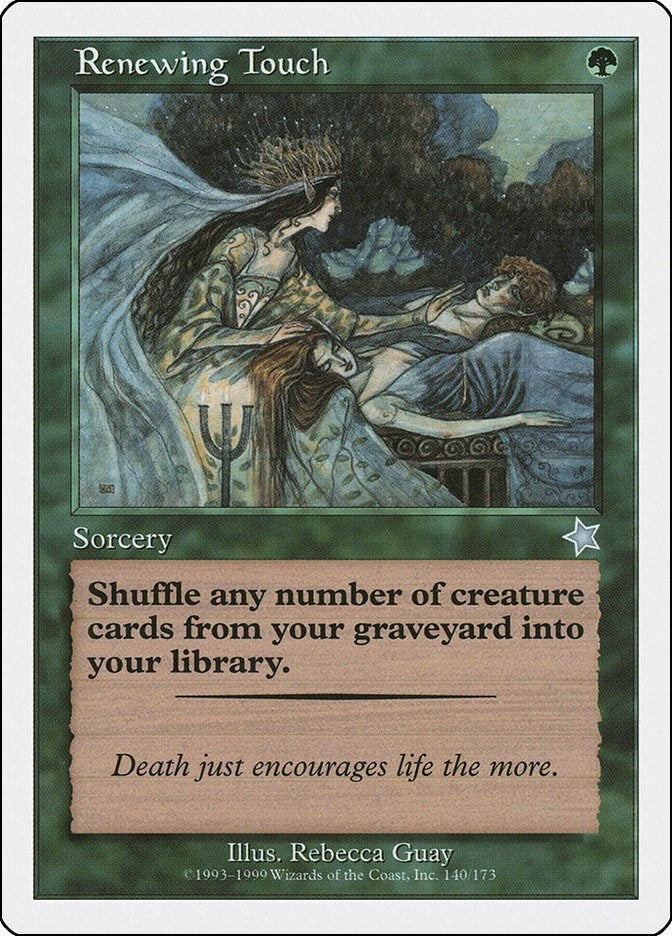 Image for Renewing Touch (140) (S99) - Magic: The Gathering