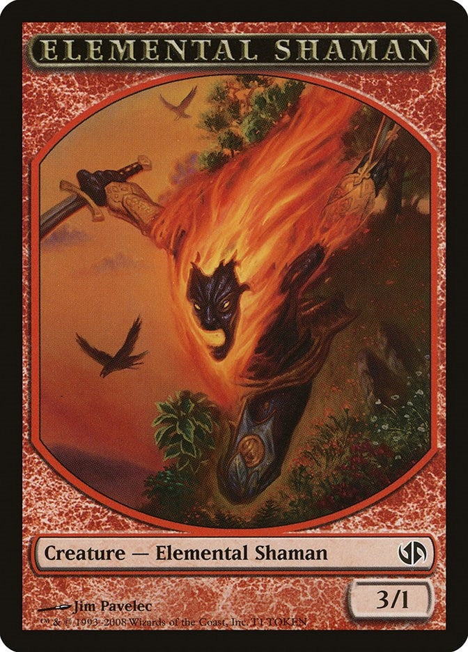 Image for Elemental Shaman Token (T1) (DD2) - Magic: The Gathering