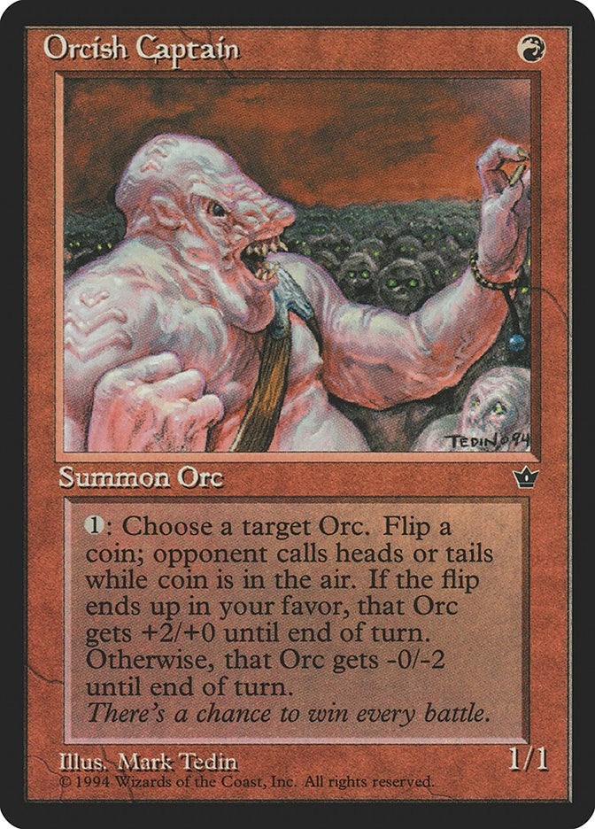 Image for Orcish Captain (FEM) - Magic: The Gathering