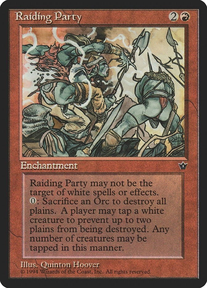 Image for Raiding Party (FEM) - Magic: The Gathering