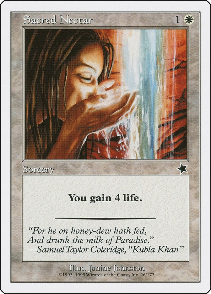Image for Sacred Nectar (26) (S99) - Magic: The Gathering