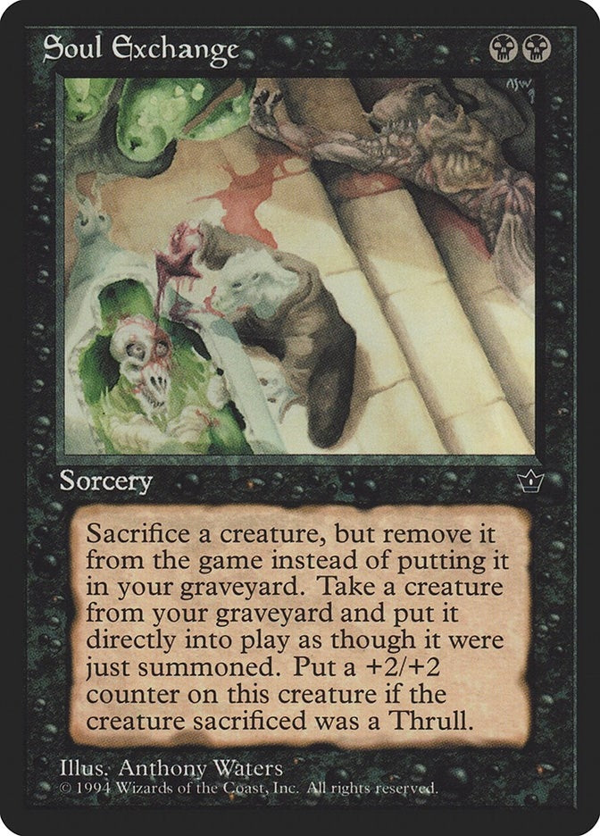 Image for Soul Exchange (FEM) - Magic: The Gathering