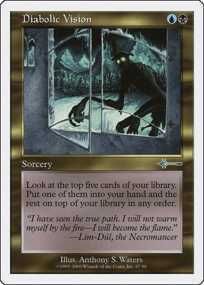 Image for Diabolic Vision (67) (BTD) - Magic: The Gathering