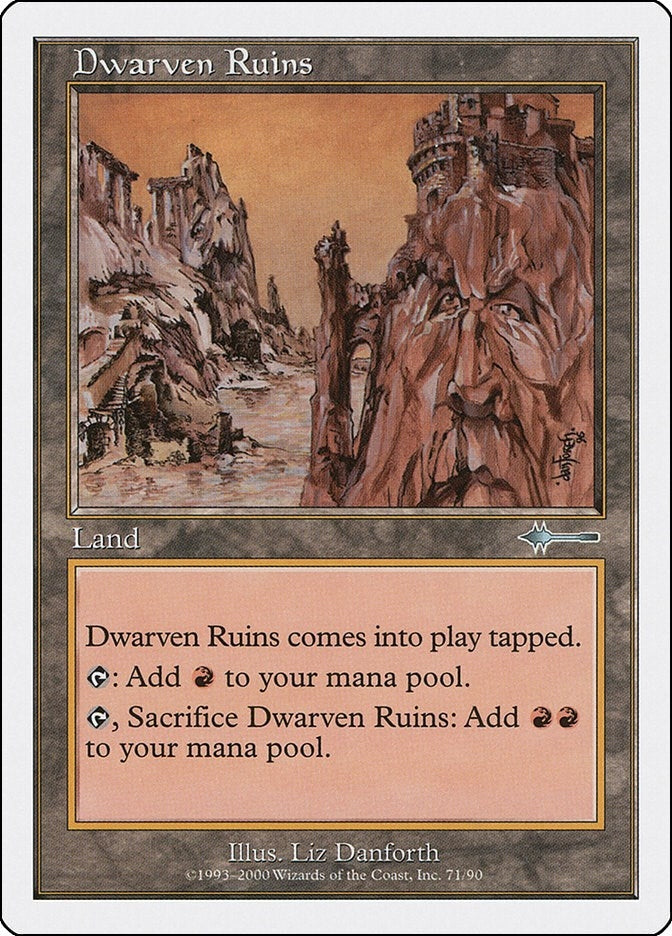 Image for Dwarven Ruins (71) (BTD) - Magic: The Gathering