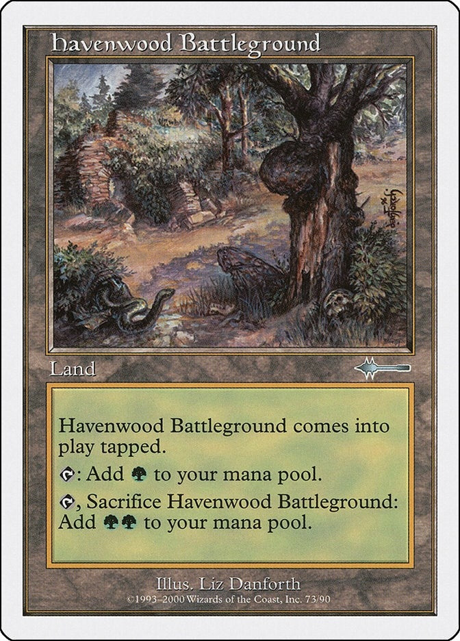 Image for Havenwood Battleground (73) (BTD) - Magic: The Gathering