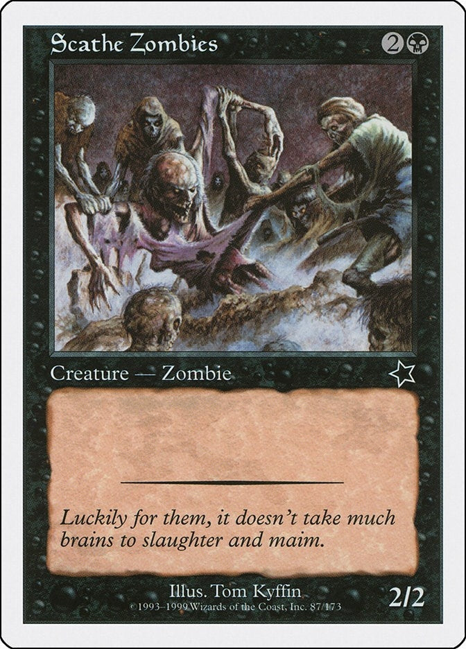 Image for Scathe Zombies (87) (S99) - Magic: The Gathering