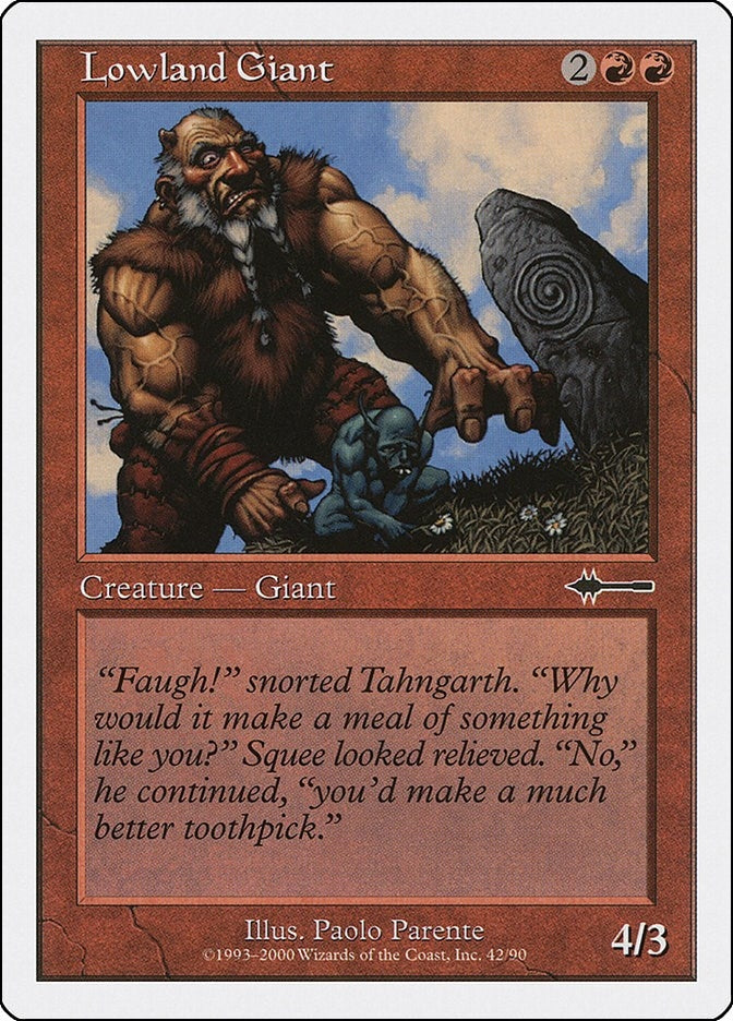 Image for Lowland Giant (42) (BTD) - Magic: The Gathering