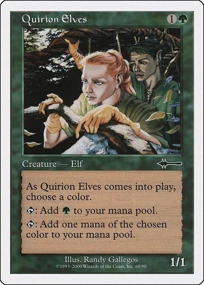 Image for Quirion Elves (60) (BTD) - Magic: The Gathering