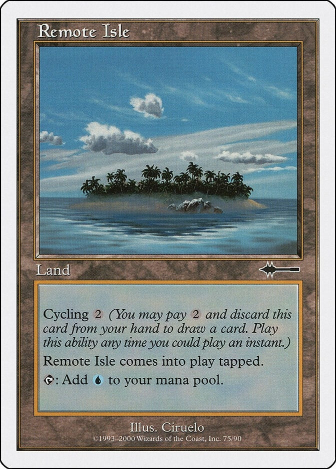 Image for Remote Isle (75) (BTD) - Magic: The Gathering
