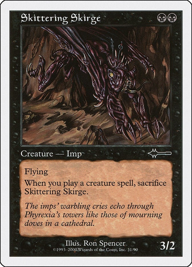 Image for Skittering Skirge (31) (BTD) - Magic: The Gathering