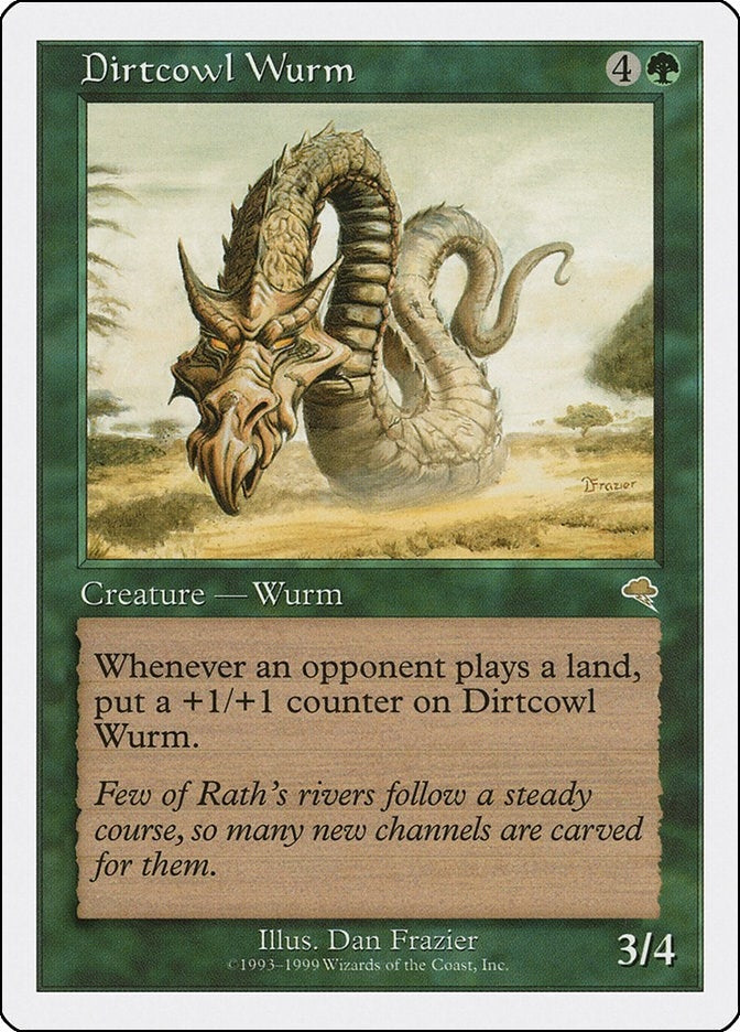 Image for Dirtcowl Wurm (BRB) - Magic: The Gathering