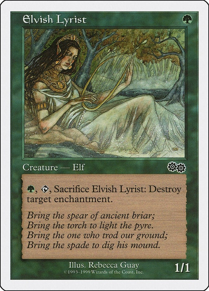 Image for Elvish Lyrist (BRB) - Magic: The Gathering