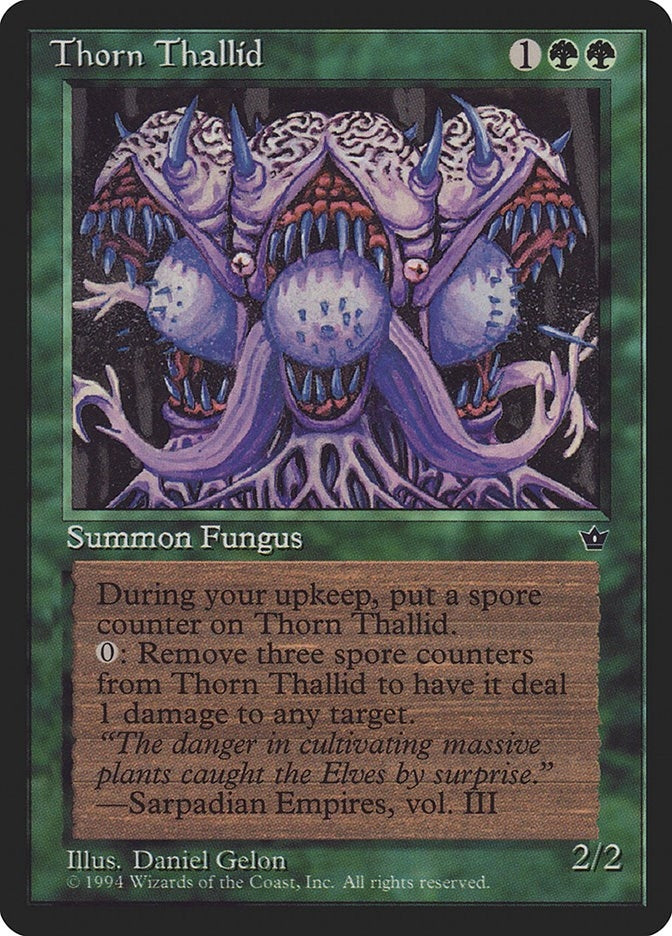 Image for Thorn Thallid (Gelon) (FEM) - Magic: The Gathering