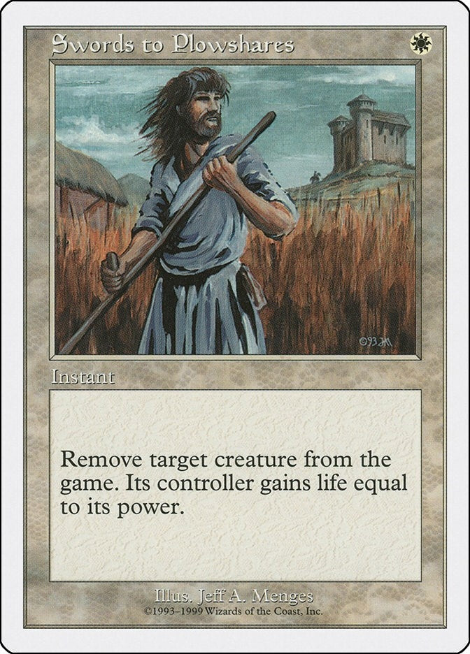 Image for Swords to Plowshares (BRB) - Magic: The Gathering