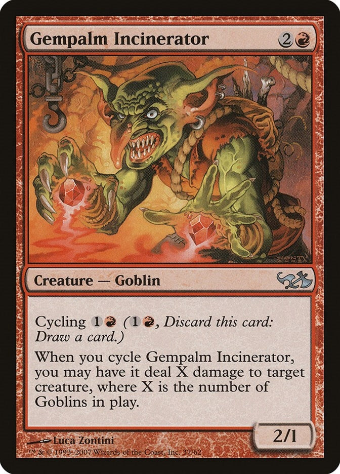 Image for Gempalm Incinerator (37) (EVG) - Magic: The Gathering