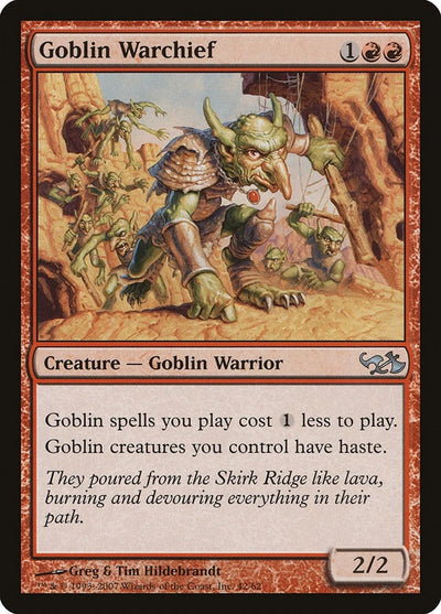 Goblin Warchief (42) (EVG)
