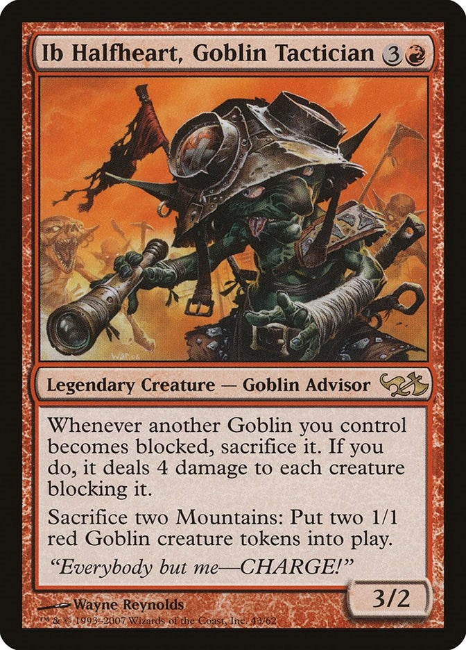 Image for Ib Halfheart, Goblin Tactician (43) (EVG) - Magic: The Gathering