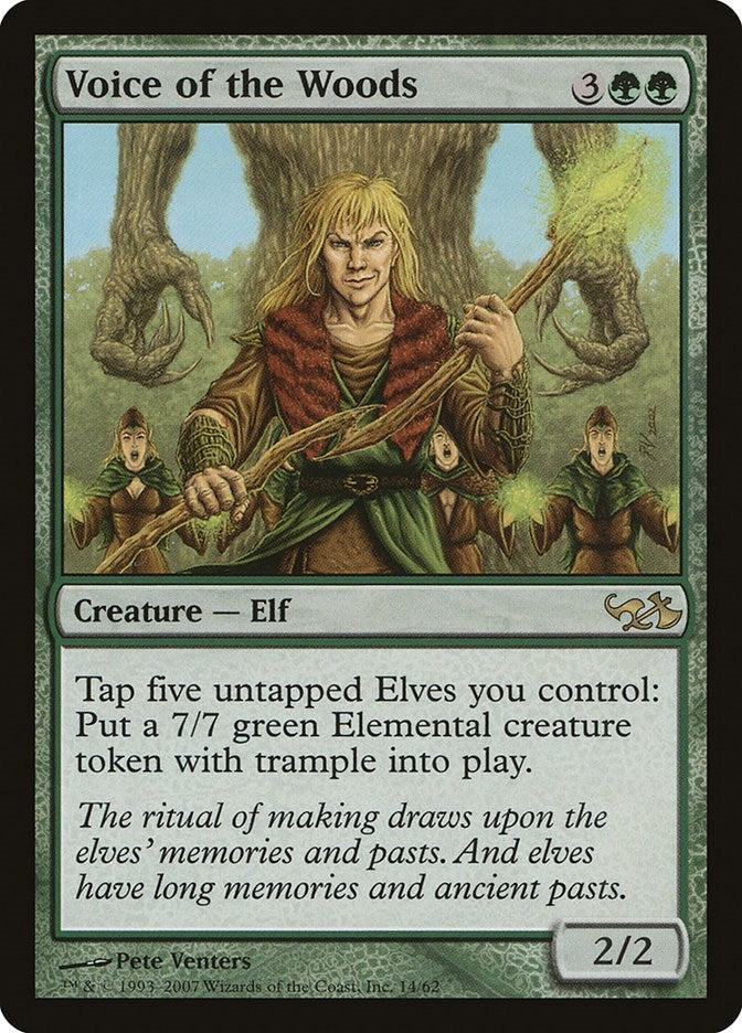 Image for Voice of the Woods (14) (EVG) - Magic: The Gathering