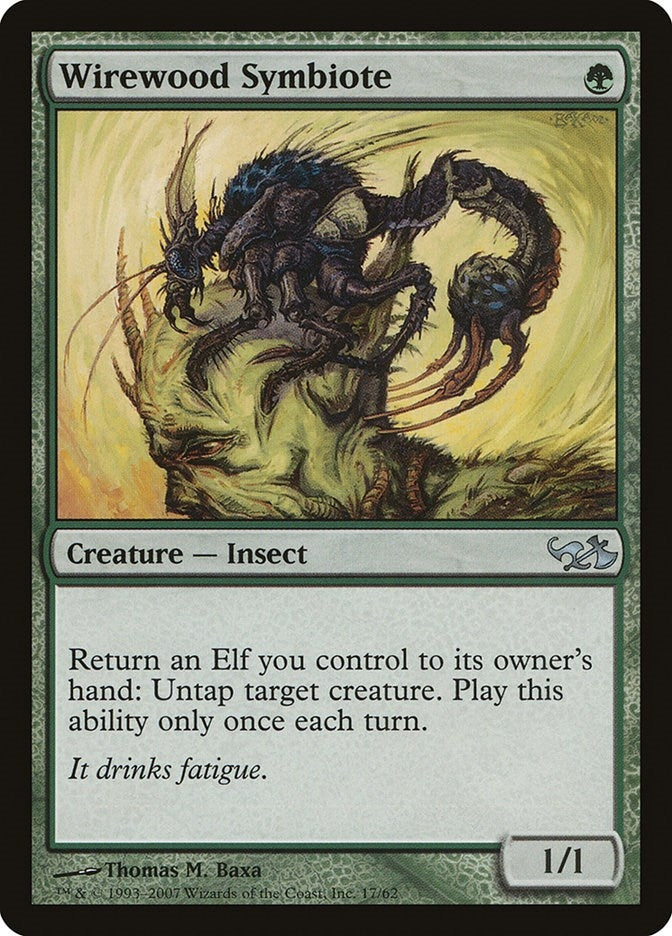 Image for Wirewood Symbiote (17) (EVG) - Magic: The Gathering