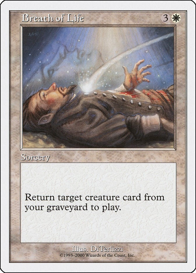 Image for Breath of Life (S00) - Magic: The Gathering