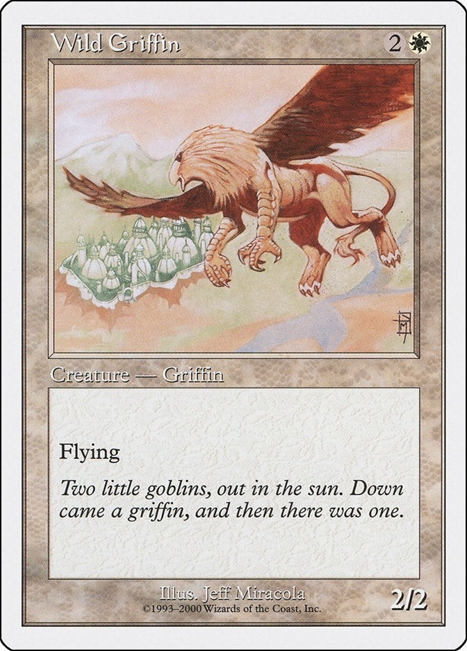 Image for Wild Griffin (S00) - Magic: The Gathering