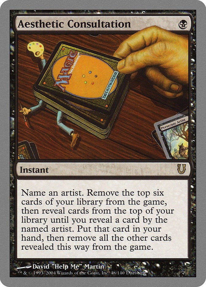 Image for Aesthetic Consultation (48) (UNH) - Magic: The Gathering