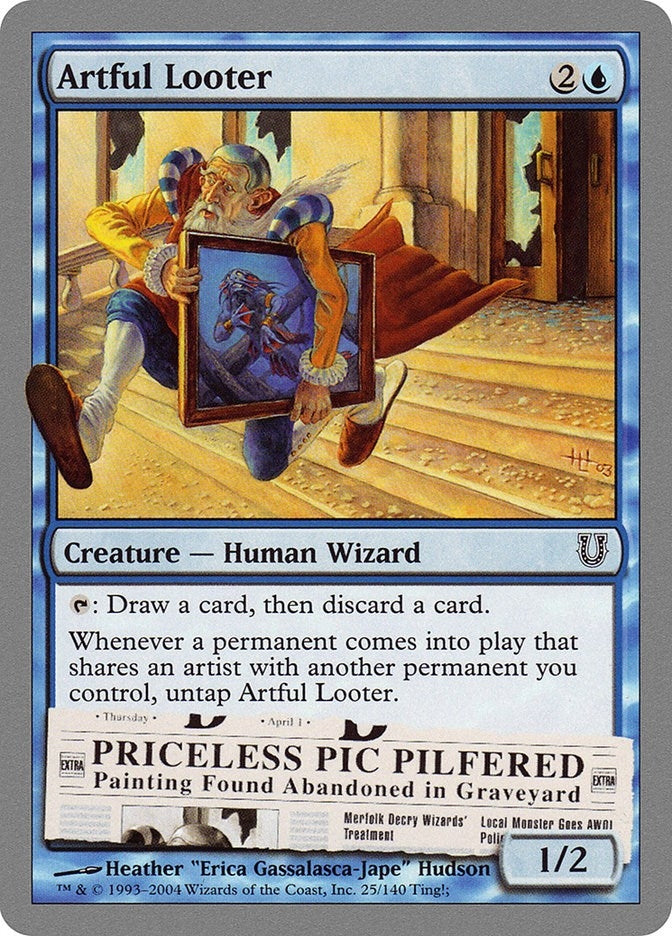 Image for Artful Looter (25) (UNH) - Magic: The Gathering